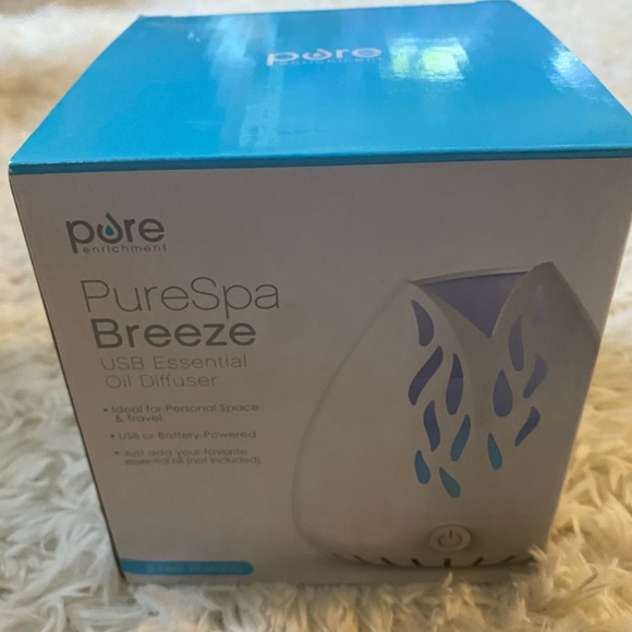 PureSpa Breeze USB Essential Oil Diffuser - Picture 3 of 7